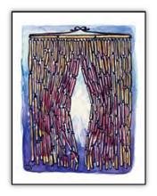 Enter Within spiritual art card Enter Within spiritual art card