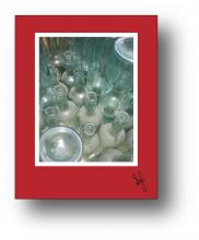 Bottles holiday card Bottles holiday card