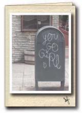 Graffiti on mailbox Graffiti on mailbox