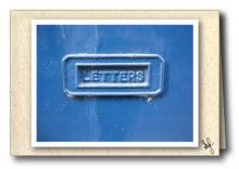 Letters - mail slot