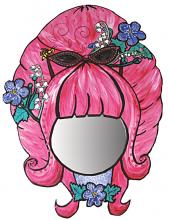 Magic Mirror with pink beehive hairdoo