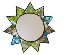 Magic mirror with star frame